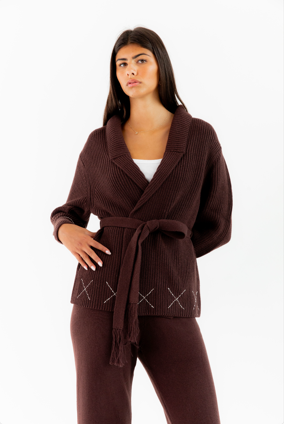 The Chestnut Knit Cardi