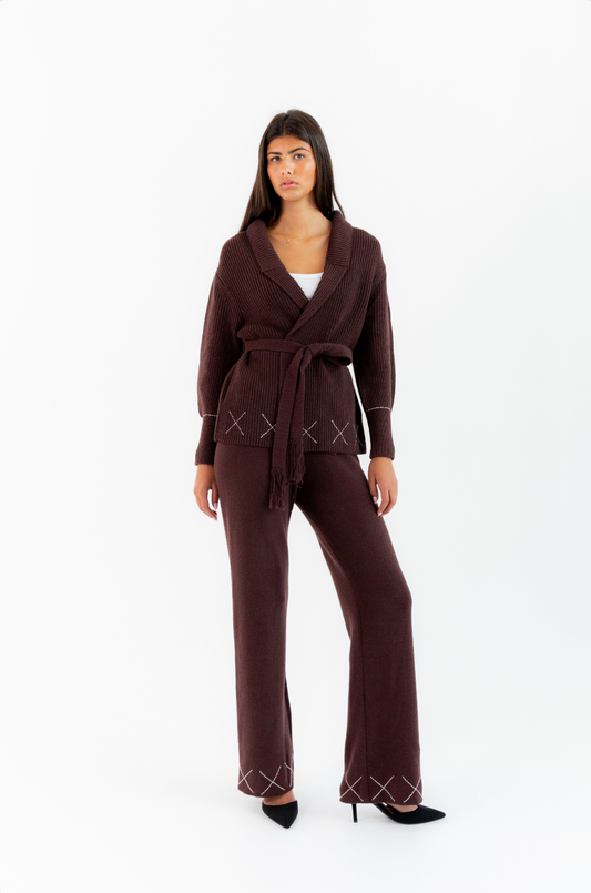 The Chestnut Knit Cardi