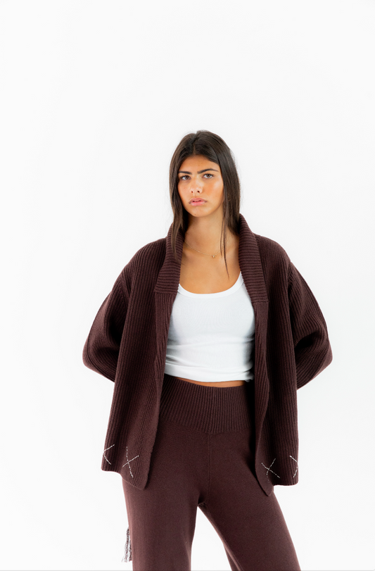 The Chestnut Knit Cardi